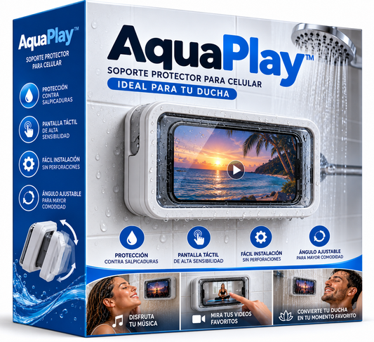 Convierte cada ducha en tu momento favorito del día con AquaPlay